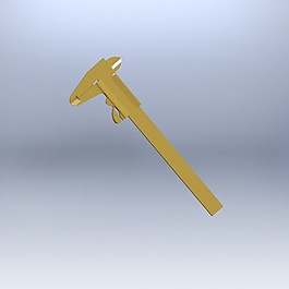 游標卡尺3D模型