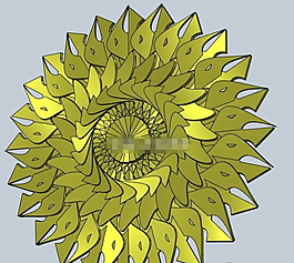科技之花“宇宙花”3D模型