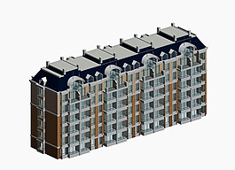 多层建筑模型