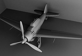 老飛機模型