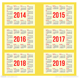 2015年新年日歷