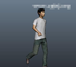 小男孩模型