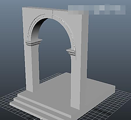白色建筑模型