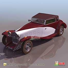 復(fù)古的古董汽車