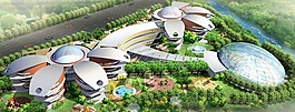 異型藝術風格建筑大廈