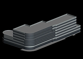 高檔商業(yè)建筑3D模型素材