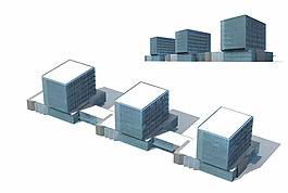 商業大廈建筑群