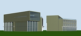 綠色小公建模型