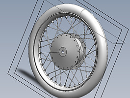英國Lloyd前輪3D模型