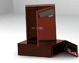 郵筒3D模型