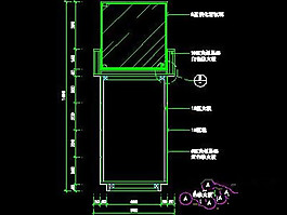 珠宝展台CAD图纸下载