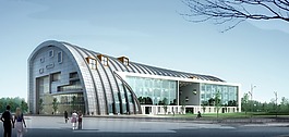 異型藝術(shù)風格建筑3D模型設(shè)計