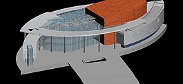 3d時(shí)尚商業(yè)街建筑群