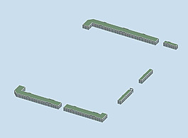 現(xiàn)代商業(yè)建筑群3D模型設(shè)計(jì)