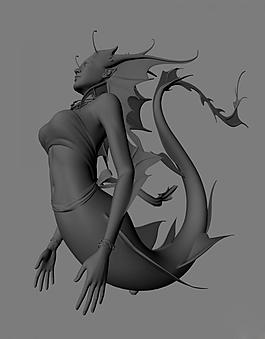 美人魚(yú)模型
