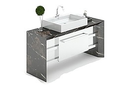 現(xiàn)代時尚的洗手盆模型