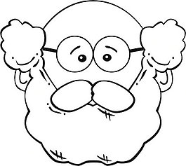 人面對世界標簽輪廓的剪輯藝術6