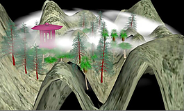 群山模型