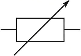 RSA IEC可變電阻器符號剪貼畫