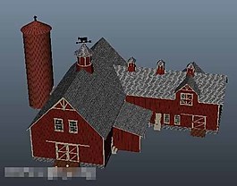 都市房屋建筑模型