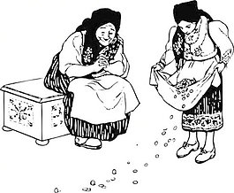 她在她的裙夾 發(fā)現(xiàn)黃金的藝術(shù)