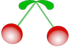 櫻桃剪貼畫(huà)