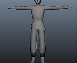 3D人物結(jié)構(gòu)游戲模型