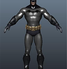 蝙蝠俠游戲模型