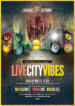 夢(mèng)幻酒吧海報(bào)