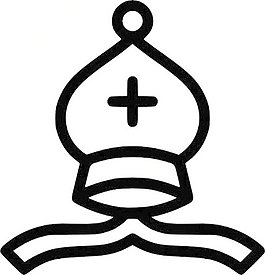 國際象棋主教白件夾藝術