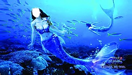 人魚傳說（圖片合成）