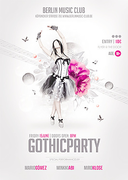 音樂俱樂部海報