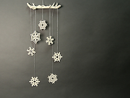 雪花掛飾