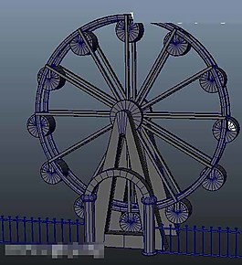 摩天輪模型