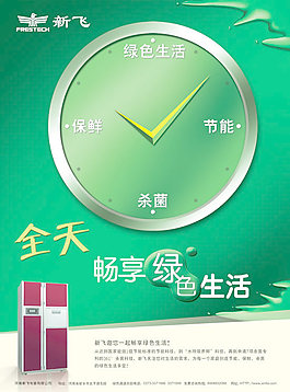 新飛節能冰箱廣告