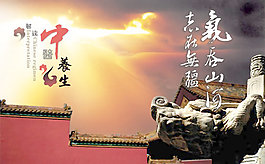 中醫(yī)養(yǎng)生psd