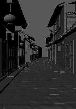 古镇场景