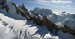 雪山航拍