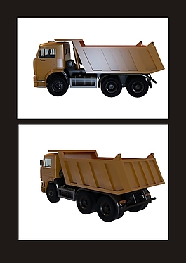 貨車3d模型