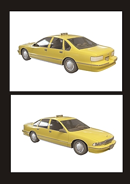 计程车3d模型