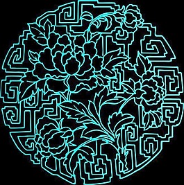古典花紋