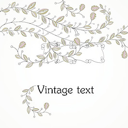小碎花枝素材