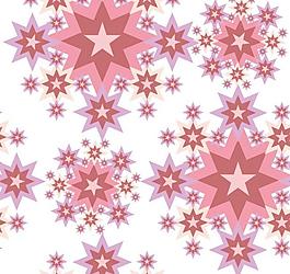 星星花紋圖片