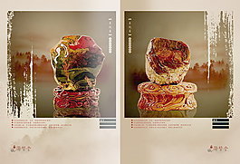 木化石艺术品画册