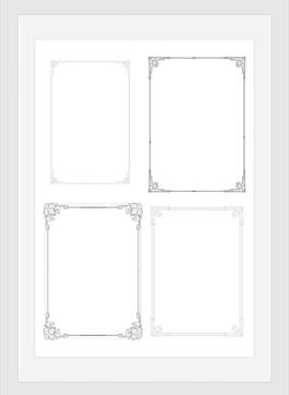 歐式邊框圖片
