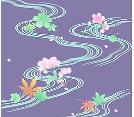 日本风格花纹
