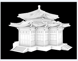古建 十字亭