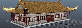 古代房屋模型