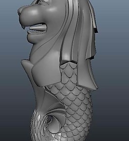 獅頭魚尾