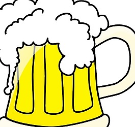 啤酒杯剪貼畫